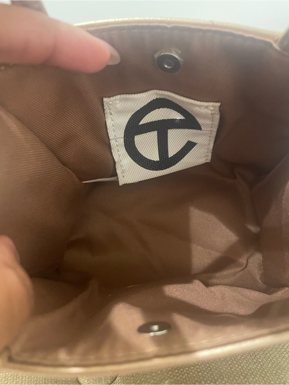 Telfar Copper Shopping Bag (Size S) - Picture 6 of 10